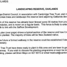 Council&#039;s letter. Cambridge Tree Trust